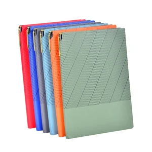 Enterprise-specific 6-color Embossed PU Hot Stamping LOGO Multi-color Business Notebook Executive Meeting Brand Gift Business