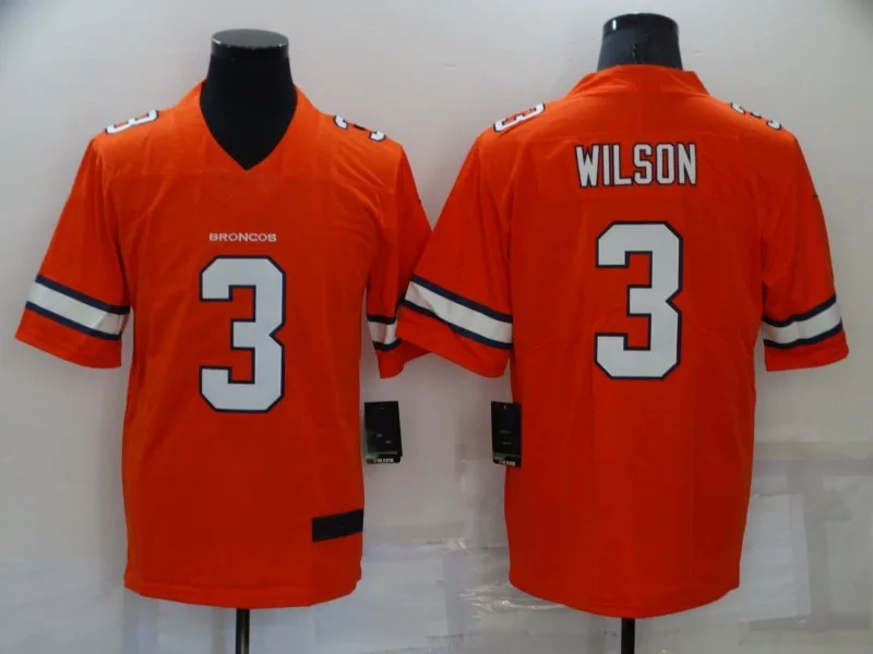 Russell Wilson Denver Broncos Split Vapor Limited Jersey - All Stitche -  Vgear