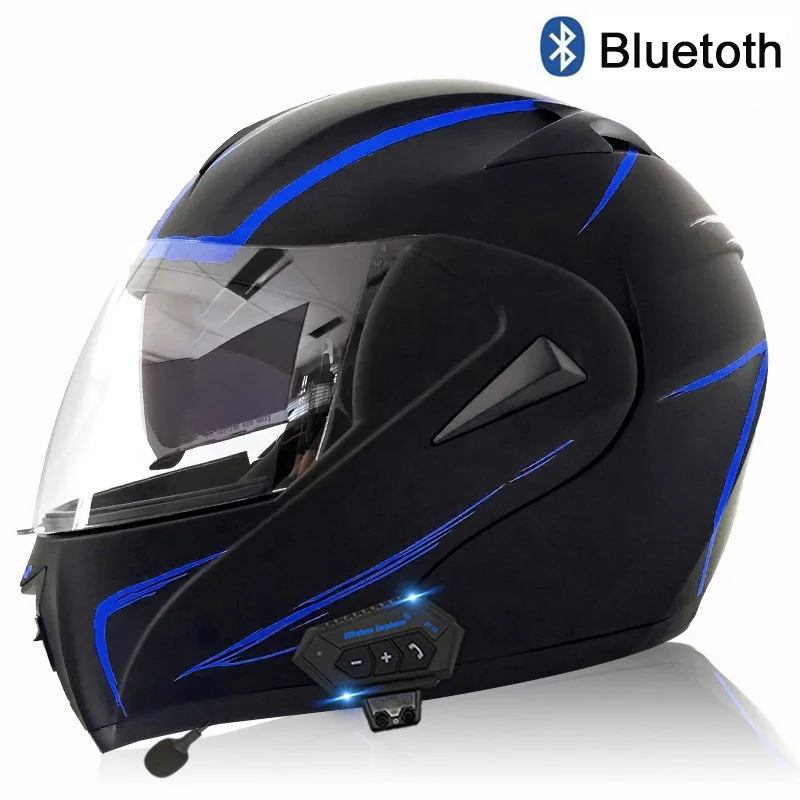 Motorbike Helmet Scooter Helmets With Bluetooth SENA SMH5D FM Duo - Main Image