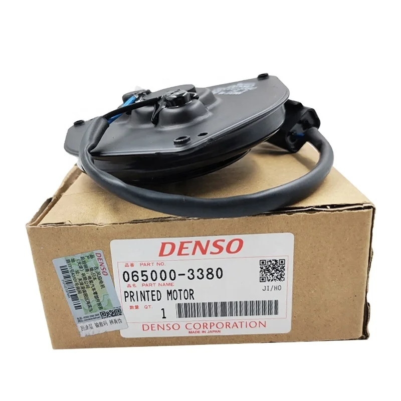 DENSO Condenser Fan Motor 168000-5480 & 16363-31180 for Toyota
