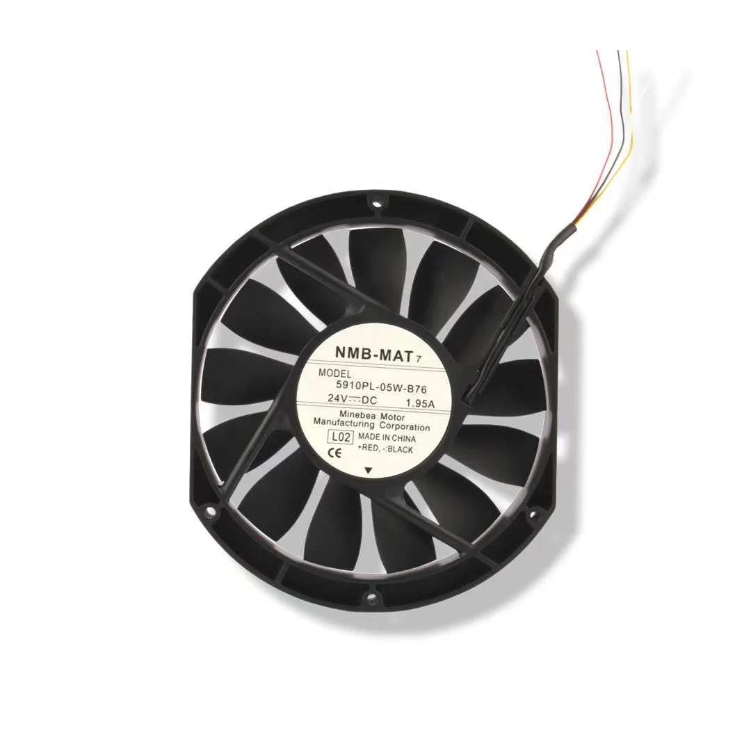 5910PL-05W-B76 High Power DC 24V 1.95A 172*150*25mm Cooling Fan Inverter Fan CPU