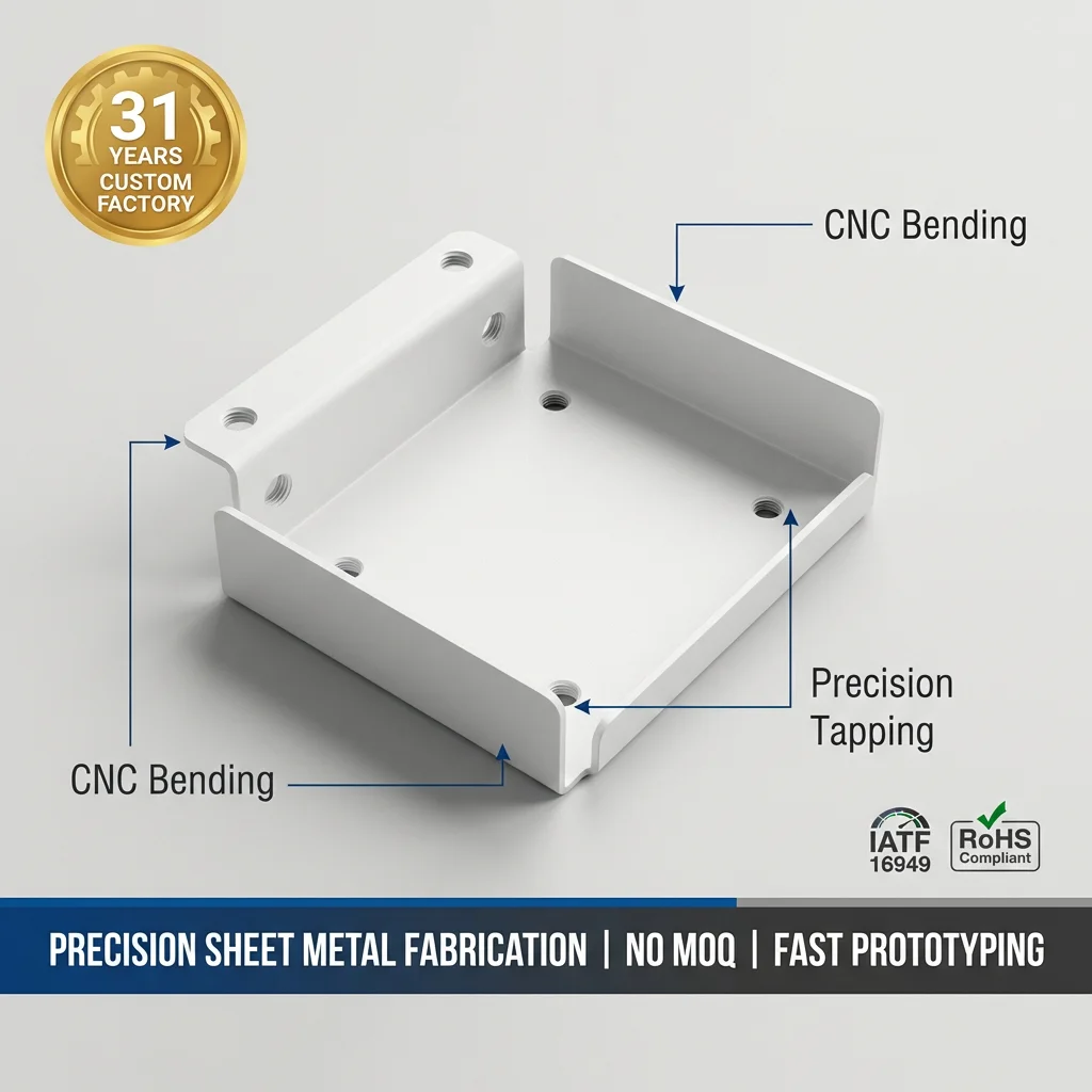 Fabbricazione personalizzata di precisione in lamiera: taglio laser CNC, piegatura, parti in alluminio e acciaio inossidabile; nessun MOQ, OEM, prototipazione rapida