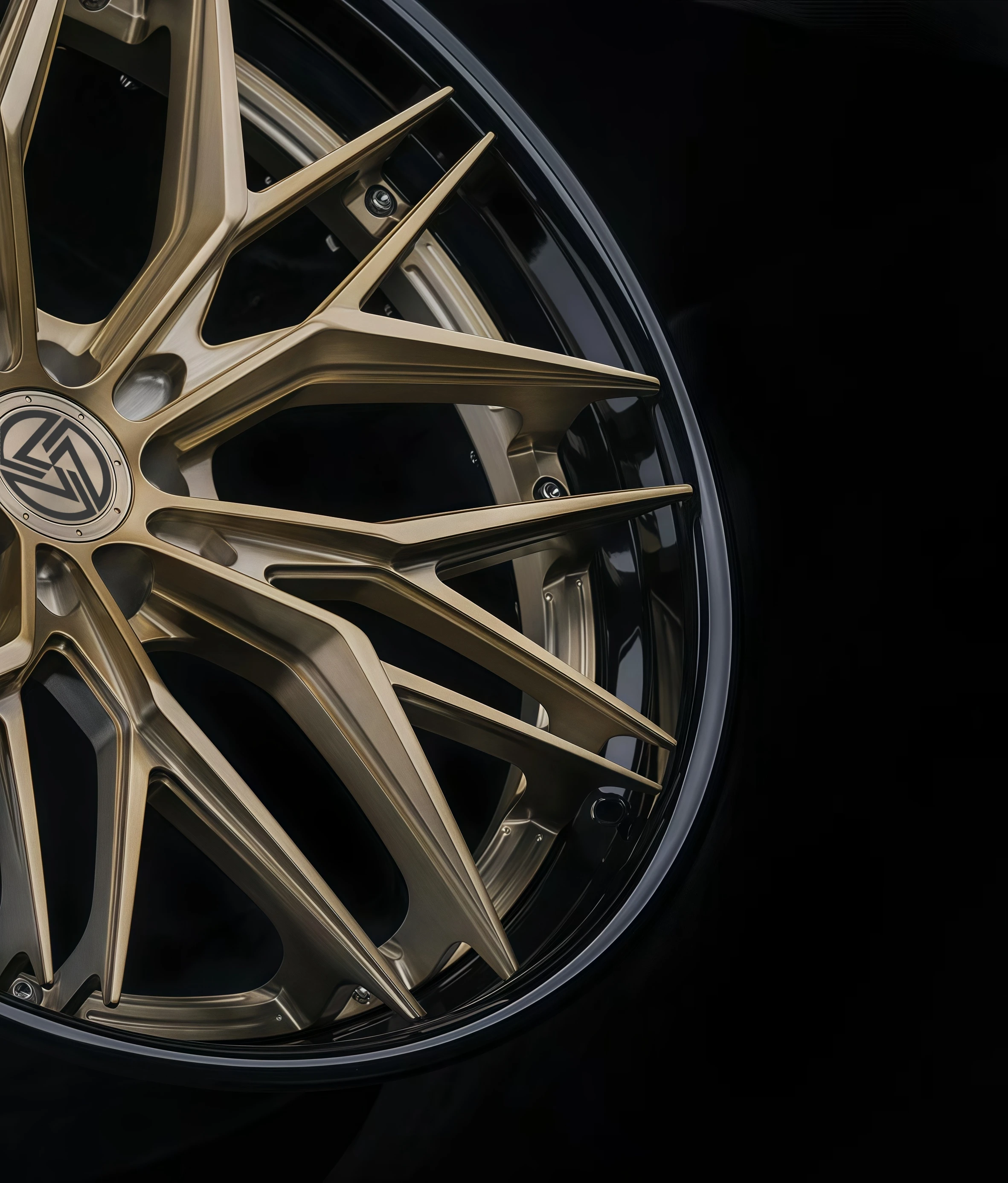 XINLAI Custom Deep Concave 18-22 Inch Aluminium Alloy Wheels 5x120-5x130 for E30 E60 F30 F8 G20 G30 Bronze Finish New Condition - Image 3