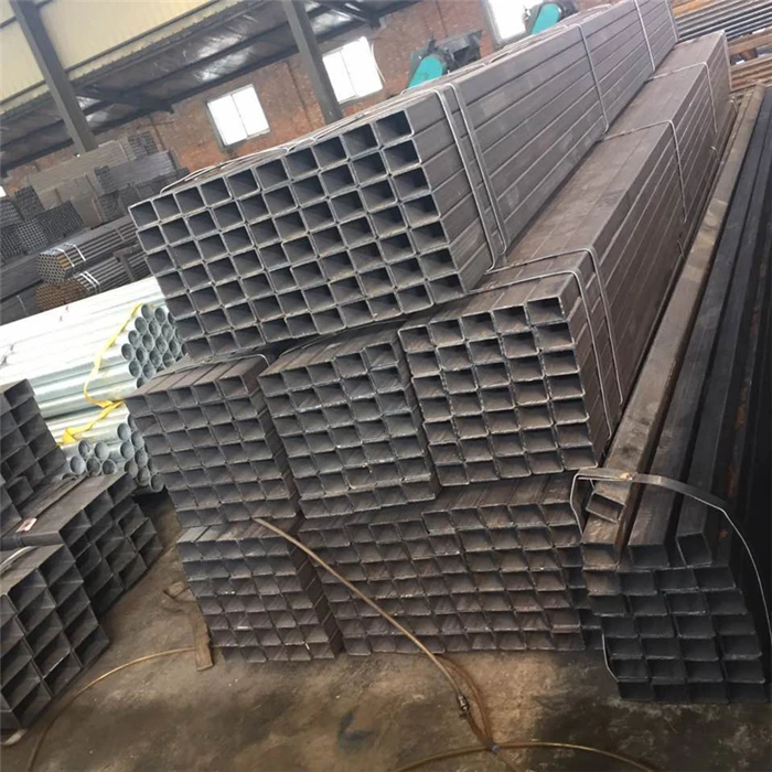 Structural square Tube HR Black Rectangular Tube 40 X 20 X 1.2 MM
