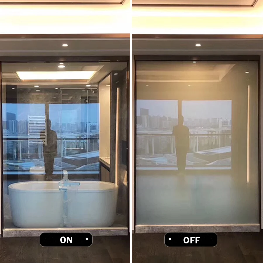 PDLC Glass Films Smart PDLC Glass Film for Home Use Smart Tint