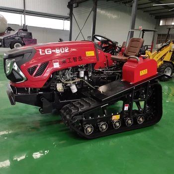 enclosed cab crawler tractor 70hp chassis,mini crawler tractor trade