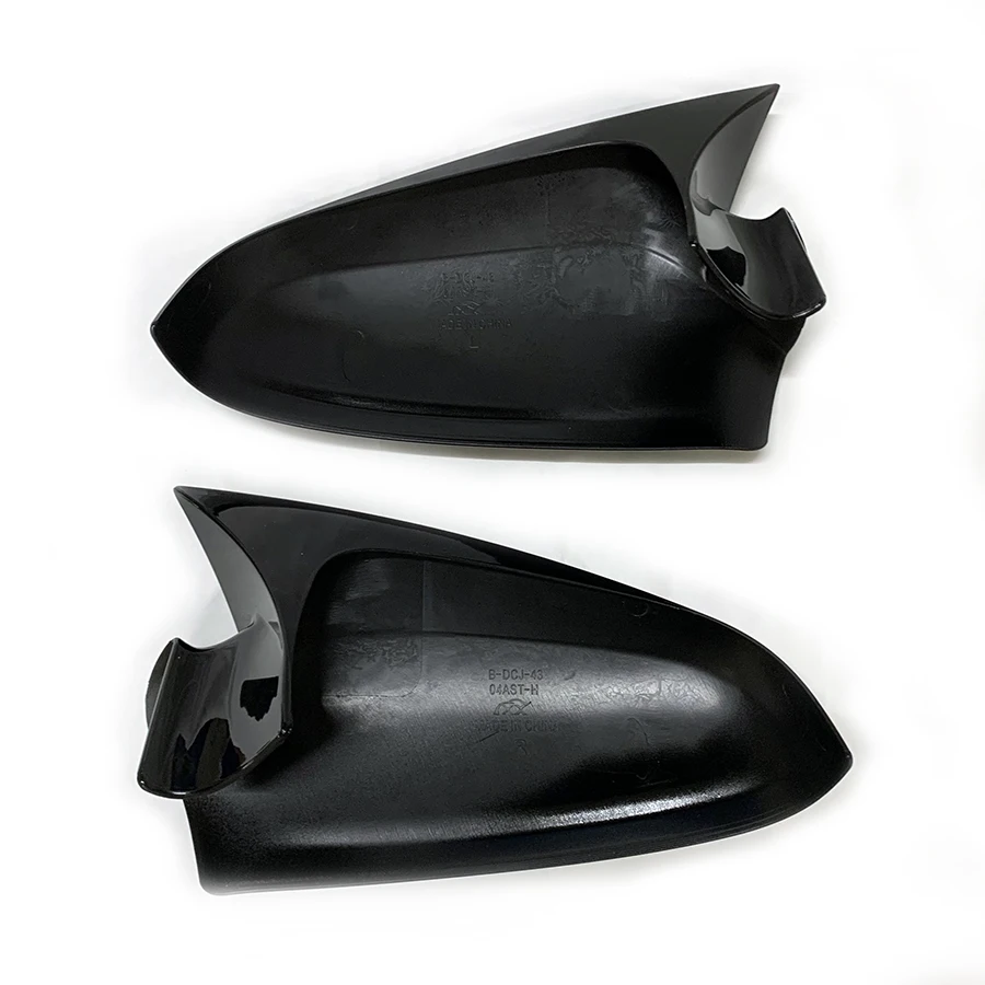 product auto parts gloss black side mirror cover for opel 2004   2014 rearview mirror cover shell replacement for opel astra h 2004-9