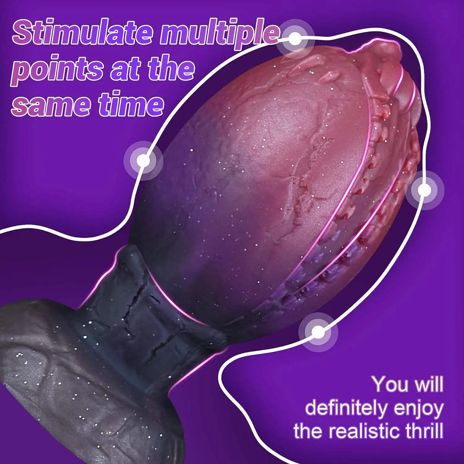 Dragon Monster Butt Plugs Prostate Toy Anal Plug 3.8in Anal Stretcher Monster Anal Toys Butt Plug Trainer Silicone Dildo Dragon Monster Butt Plugs Prostate Toy Anal Plug 3.8in Anal Stretcher Monster Anal Toys Butt Plug Trainer Silicone Dildo