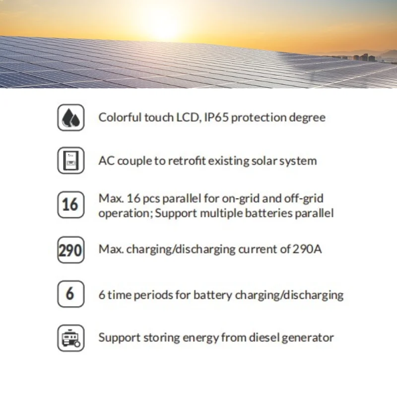 16k sg01lp1 high quality hybrid solar inverter single phase energy storage inverter low voltage eu high output-2