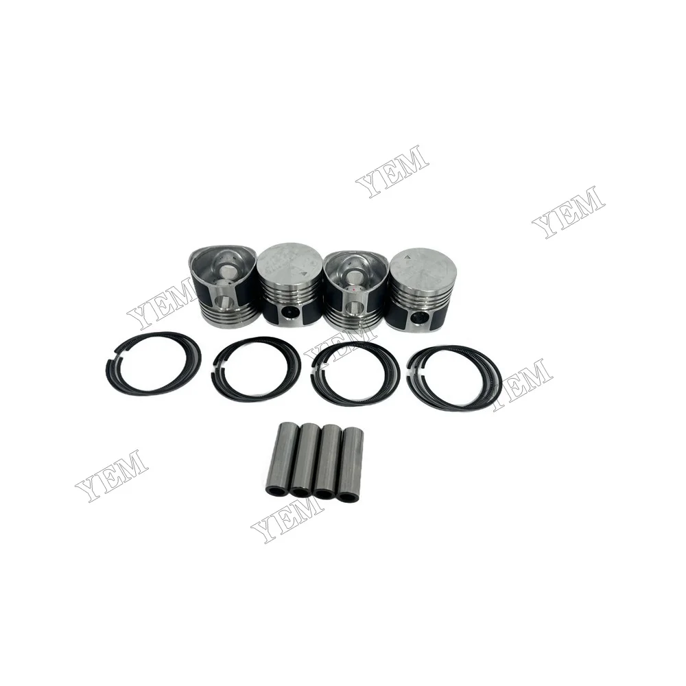 For Mitsubishi K4B Piston and Piston Ring Kits Agriculturals Heavy Equipment Engine Parts 6
