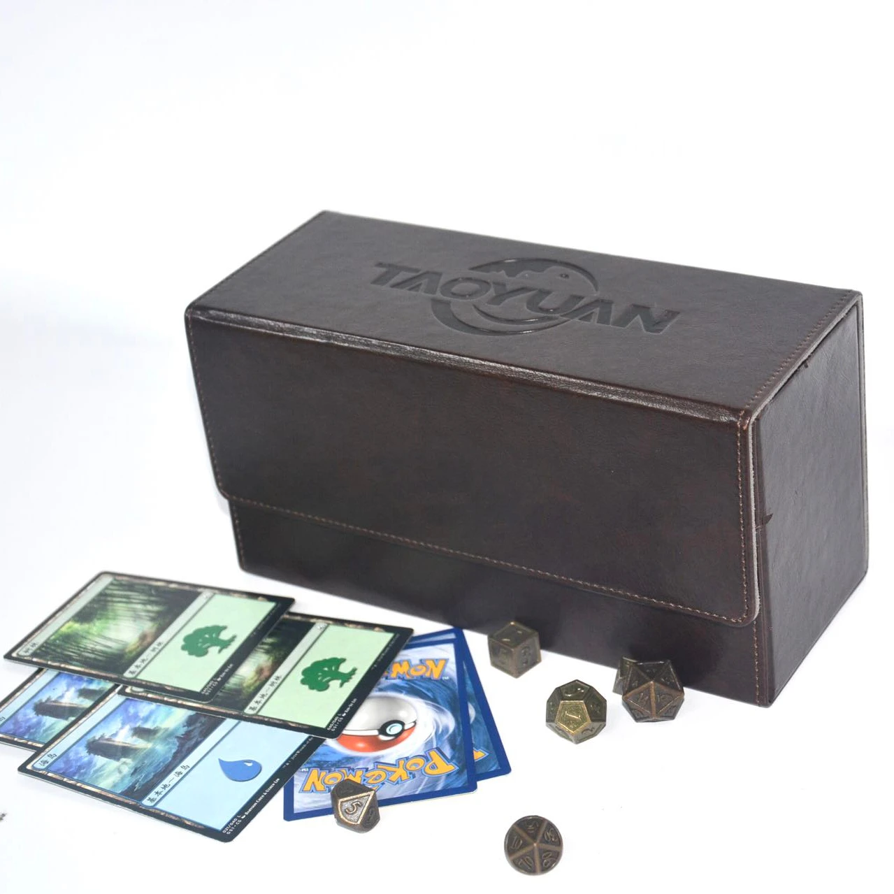 Modern Brown Rectangle Storage Box 200+ YGO MTG Cards Organizer Two Layers 0.5kg Leather BSCI Flexible Magnetic Drawer Cover| Alibaba.com Modern Brown Rectangle Storage Box 200+ YGO MTG Cards Organizer Two Layers 0.5kg Leather BSCI Flexible Magnetic Drawer Cover| Alibaba.com