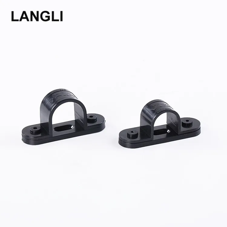 Electrical Pvc Conduit Pipe Clips Plastic Flexible Conduit Pipe Clip