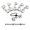 Mariposa grande 44mm*15mm