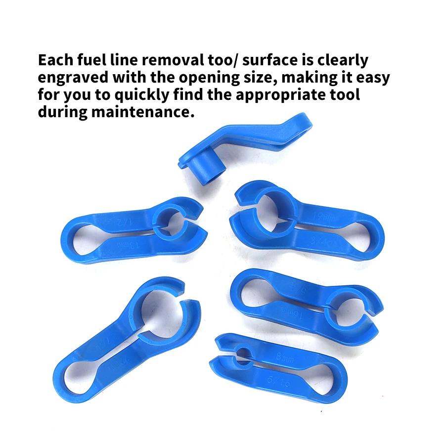 Ac Line Disconnect Tool Set 6pc Auto Air Conditioning Refrigerant