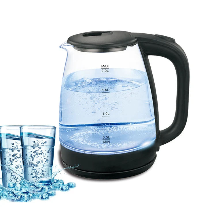 glen electric glass kettle