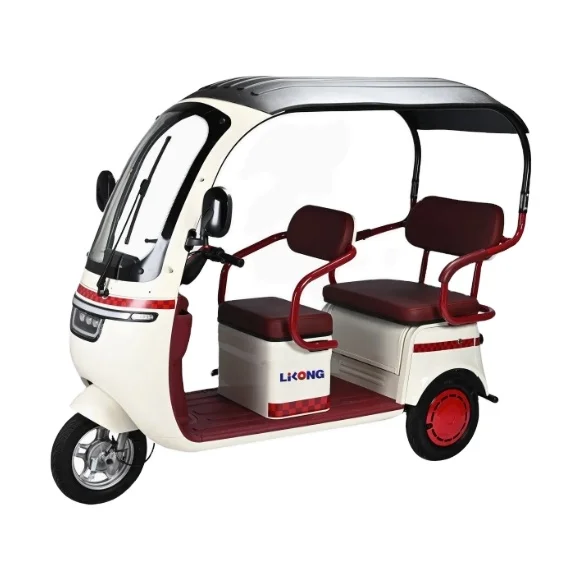 Open Type Tuk Tuk for Sale Solar E-rickshaw Passenger Transportation Electric Tricycle in Pakistan Bajaj Auto 3 Wheel Taxi Price