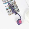 Purple-red hand-pulled ball, approximately 55g and 30cm