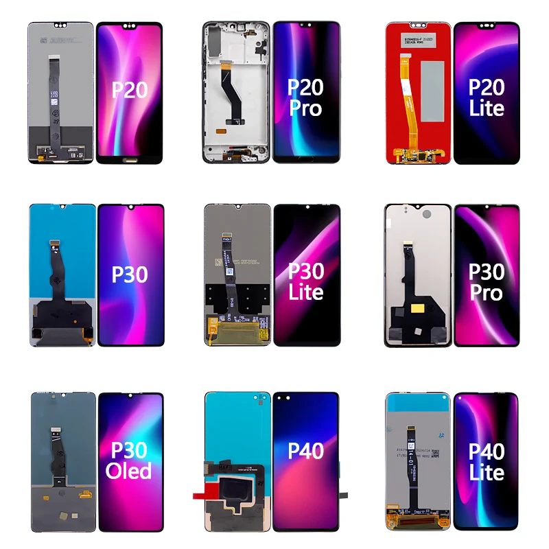 ЖК-дисплей Celular P10 P20 P30 P40 Pro для Huawei P8 P9 Lite Oled сенсорный экран в