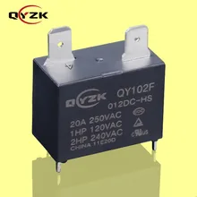 12VDC SPST-NO Rating Laod 20A 250VAC 4 Pin 0.9W Alternative To Smart Home Products General Purpose Power Relay