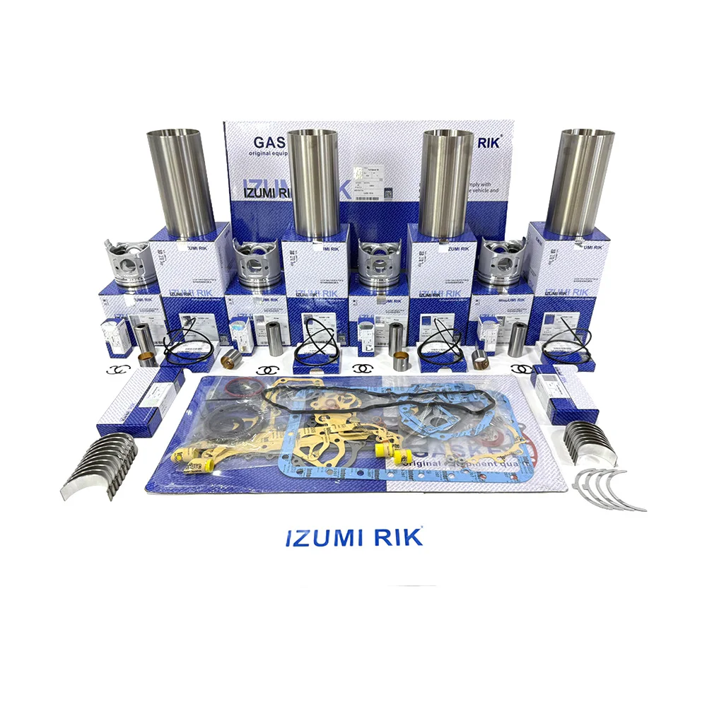 IZUMI RIK for Caterpillar 3024 3034 3044 Overhaul Rebuild Kit with Overhaul Kit Main & Conrod Bearing with Thrust Washer