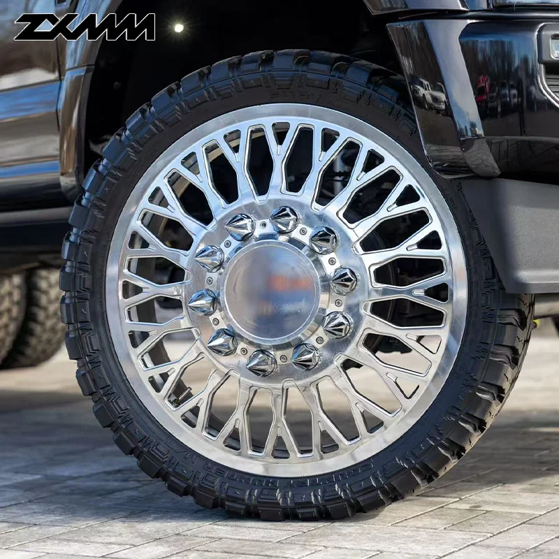 Zxmm Dually Forged Wheels PCD 6x5.5 8x170 8x6.5 8x200 8x210 10x225 10 Lug Truck 20 22 24 26 28