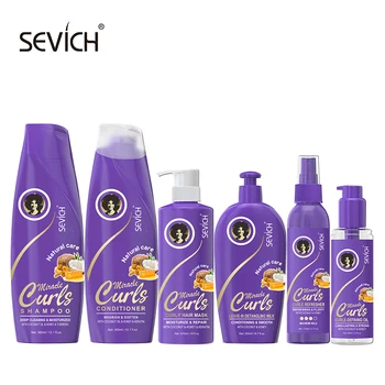 Best Factory Solid Curly Hair Care Set Hair Care Products For Women Natural Hair