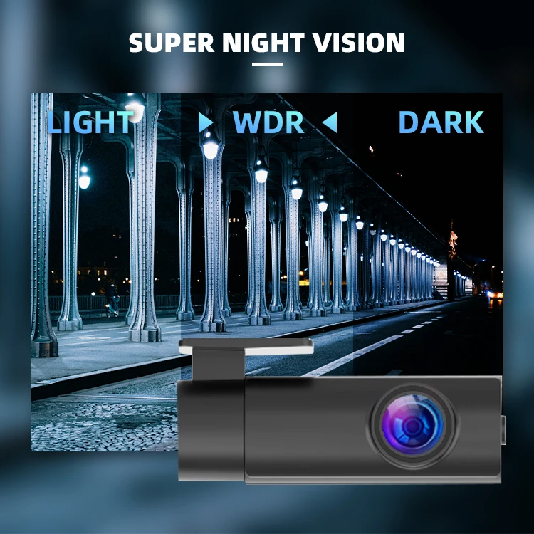 Coview Car Video Recorder HD Camera WIFI Dash Cam 120° Wide Angle Car Black Box for Simple and Convenient Support 128G supplier