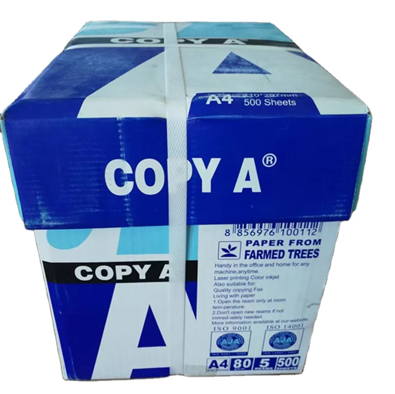 Бумага A4/оптовая продажа супер белая копировочная бумага A4 70 75 80