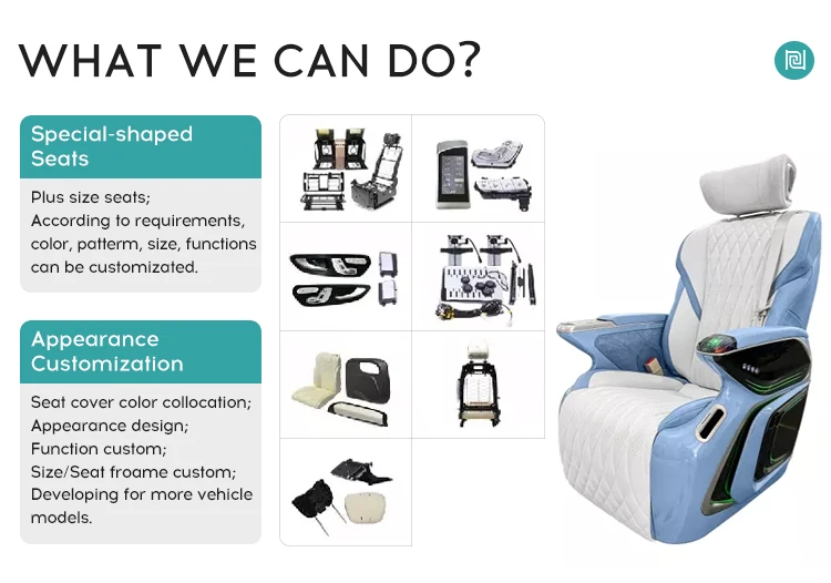 Electric Auto Adjustable Car Seat Vip Luxury Recliner Car Seat For