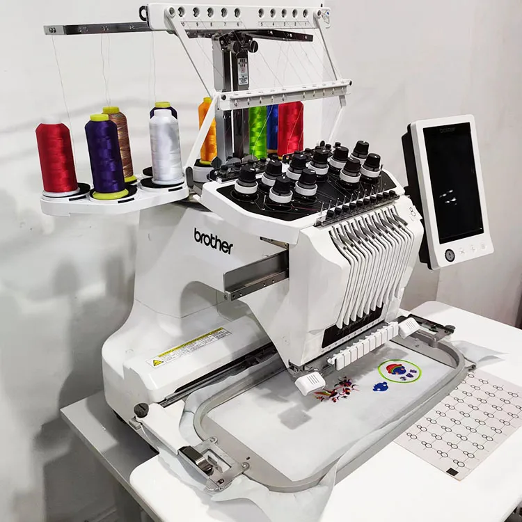 BrothAr 1000e Embroidery Machine Industrial Application Single Head Ten Needles Multi-function