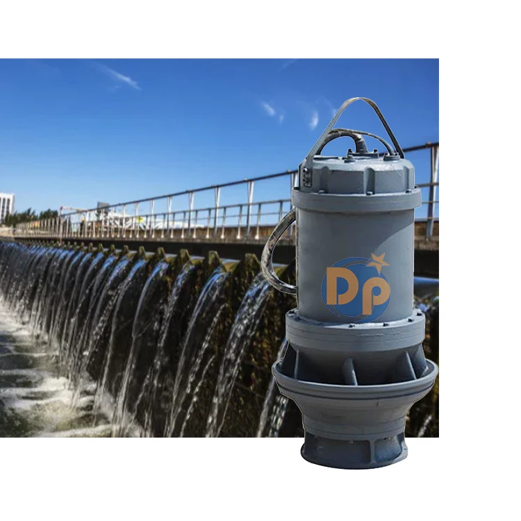 Submersible Axial Flow Irrigation Axial Flow Propeller Submersible Water Pump Floating Submersible Horizontal Aixal Flow Pump