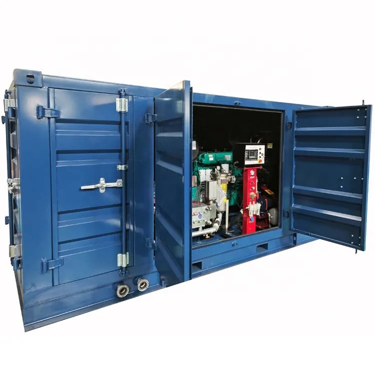 Rust and Scale Removal Oil Pipe Interior Cleaning High Pressure Pump Drill Pipe Cleaning Machine