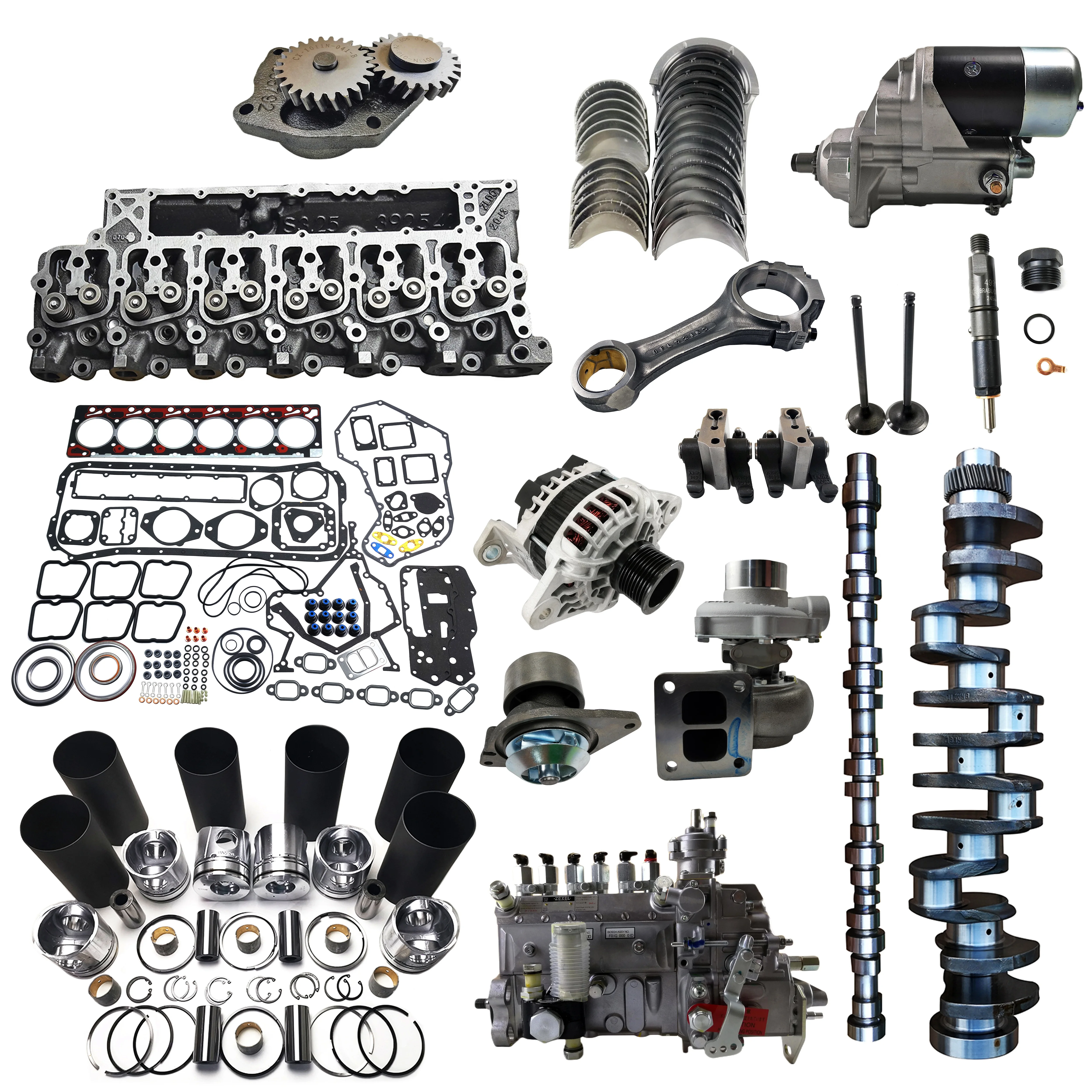 TAD 734 GE TCD2013 L6 4V Overhaul Repair Set for Deutz Engines