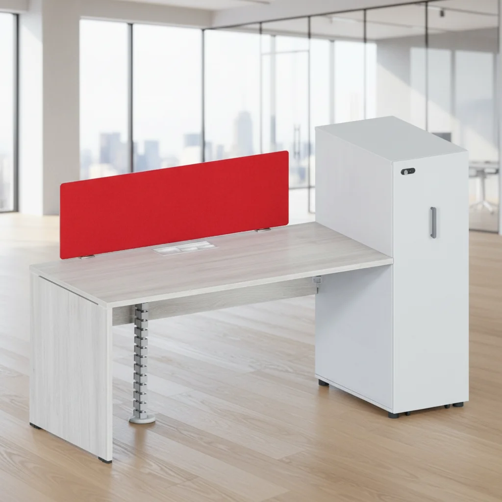 Heavy-Duty Storage Workstation with Integrated USB Charging Steel Frame ABS Connection 3