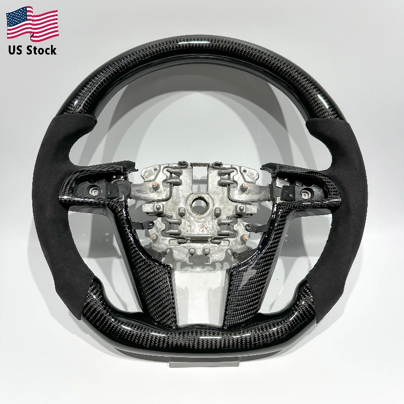 Carbon Fiber & Suede Steering Wheel for Pontiac G8 / Holden Commodore VE-VF / Chevrolet SS