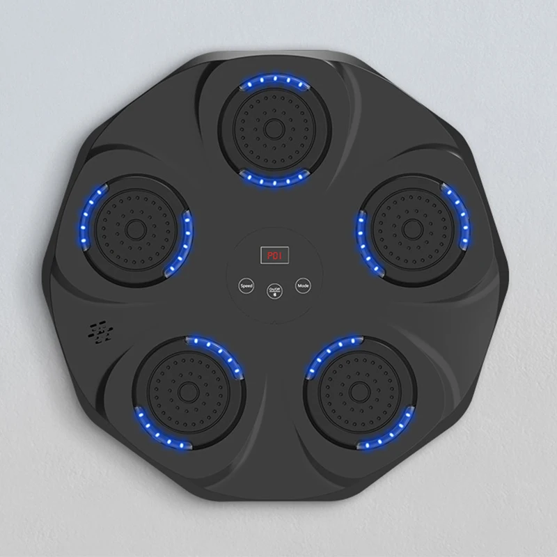 Upgrade Electronic Music Boxing Machine Training Punching Equipment Machine with USB Charging and Bluetooth Connection