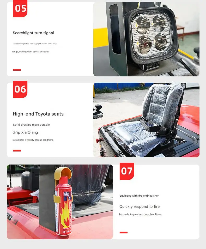 3 Ton Electric Forklift with Advanced Features - Customizable to Your Needs supplier