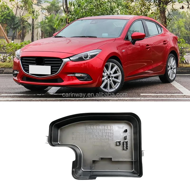 Axela Fuse Cap Cover  BAPJ-66-761 Car Spare Parts Axela Fuse Cover Lid Car Accessories Auto Body Parts for Mazda 3 Axela 2017