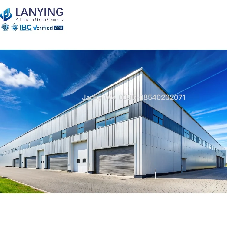 Стальная конструкция AISC с большим размахом Металлический Склад склад заводское здание промышленная сборная стальная ферма