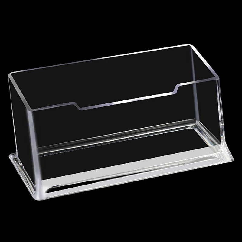 Guaranteed Quality Wholesale Clear Acrylic Business Card Storage Display Box Acrylic Desktop Business Card Holder