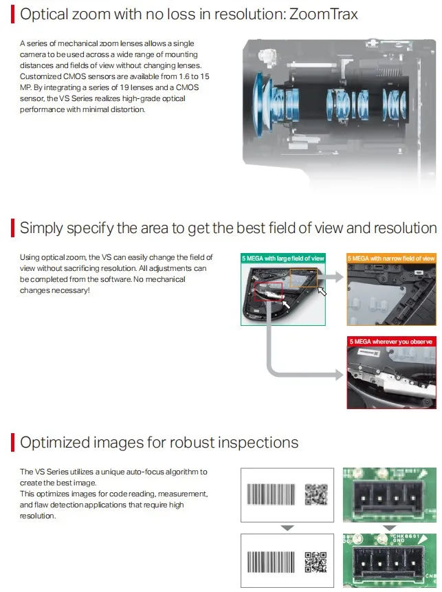 新製品KEYENCE VS-L160CX産業用カメラdedectセンサー| Alibaba.com