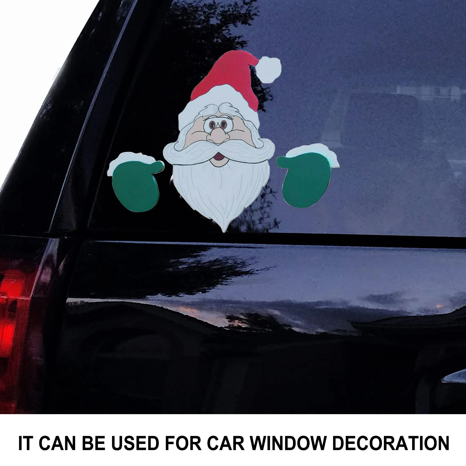 car christmas stickers