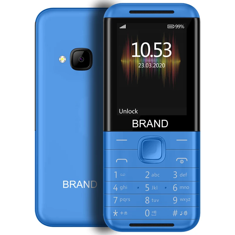 
 5310 Новый 2,4 дюймов маленький основной бар GSM мобильного телефона  
