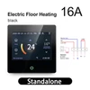 Black Electric Floor Heating