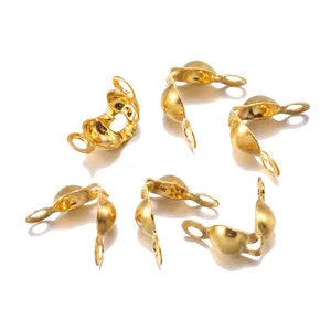 4*7mm Ball Chain Calotte End Beads Connector Components DIY Jewelry Making Supplies Metal Copper Iron-for Connector Clasp