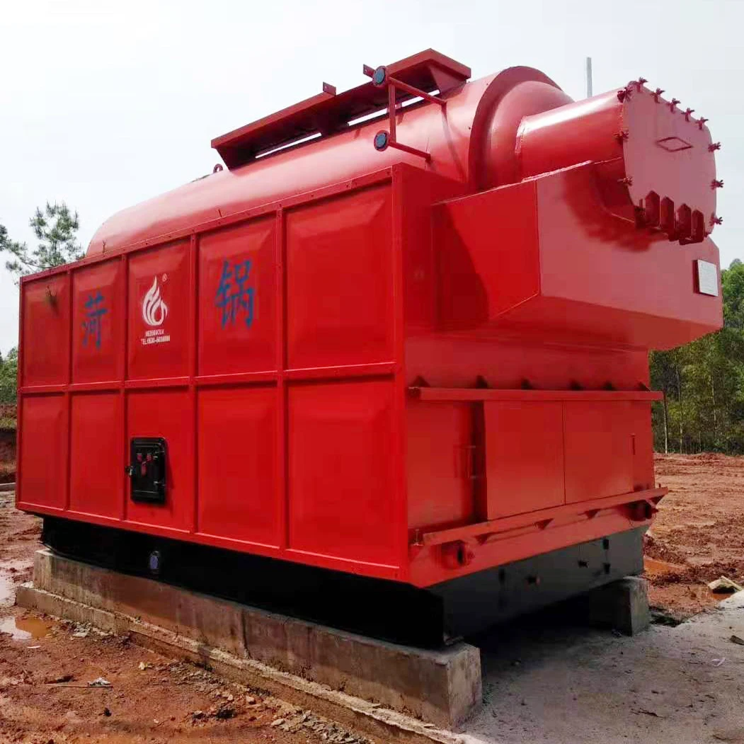 Горизонтальный 4 тонн 1MPa Пожарная Труба деревянный паровой котел ASME