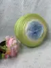 16s-tulipán azul-1120tex-30 aguja de crochet-ocho hebras