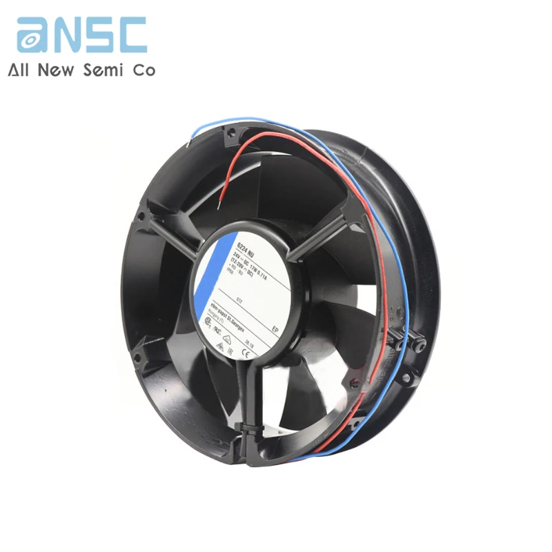 Original Axial flow fan 6224NU 17W 24V 17251 converter cooling fan