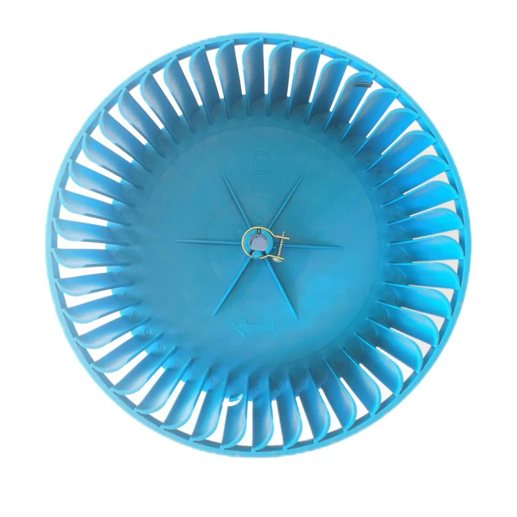 Dual Inlet Multi Sizes Centrifugal Fan Impeller Plastic Wind Wheels Centrifugal Exhaust Fan Blower Blades