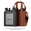 53 oz 316 custodia in pelle marrone il tuo LOGO